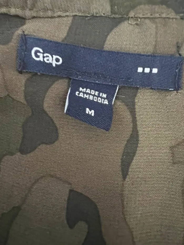 Blouse militaire manches longues GAP taille M - photo numéro 7