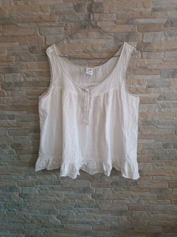 Blouse blanche Jacqueline Riu 42