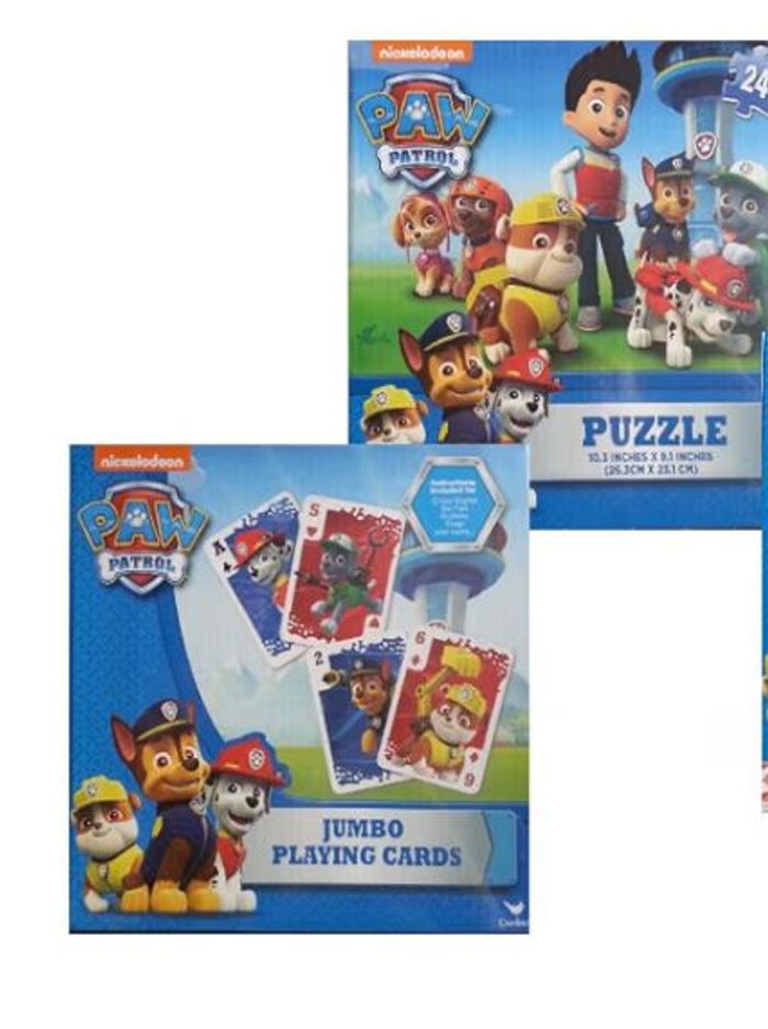Lot de jeux paw patrol