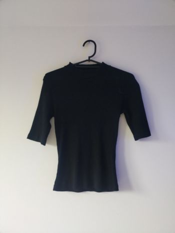 Pull fin manche courtes 34 femme