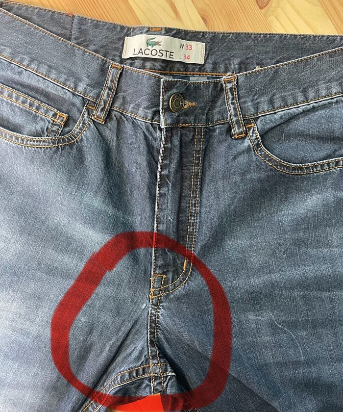 Jeans homme Lacoste original - photo numéro 8