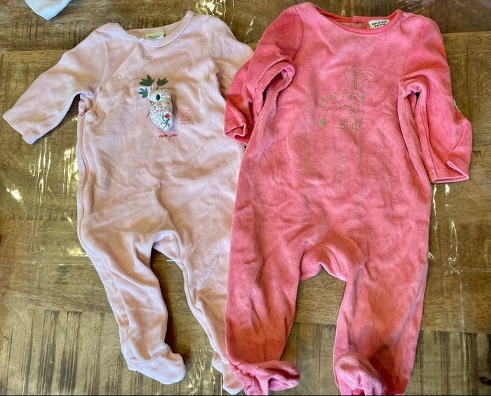 Lot 10 pyjamas bébé - 6/9 mois - photo numéro 3