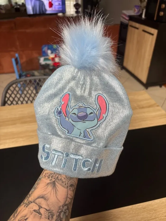 Bonnet stitch irisée 5/9ans - photo numéro 3