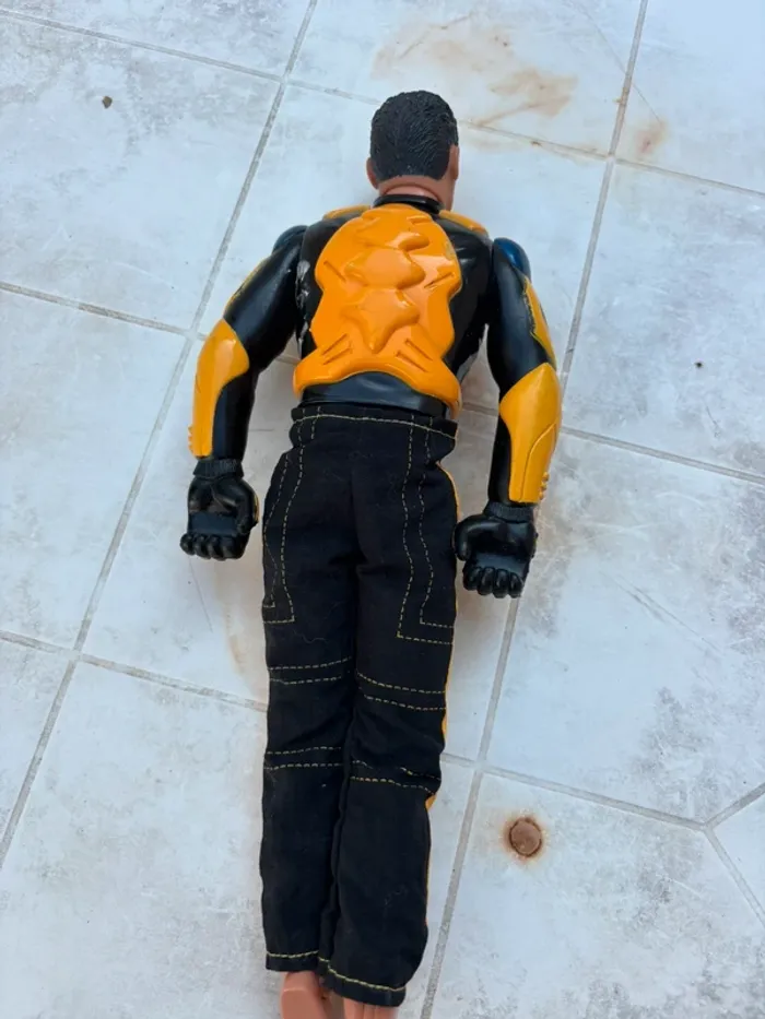 👿 Action Man Figurine Moto Ninja Super Speed Bike Année 1998 Hasbro 30 Cm - photo numéro 4