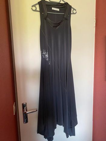 Robe gris foncé Fred Sabatier taille 40