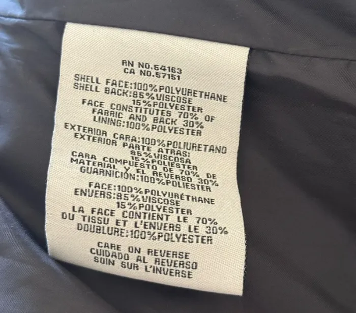 Perfecto Levi’s – Similicuir noir – Taille XL – Neuf (sans étiquette) - photo numéro 4
