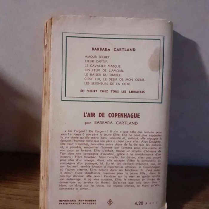 L''air de Copenhague de Barbara Cartland - photo numéro 3