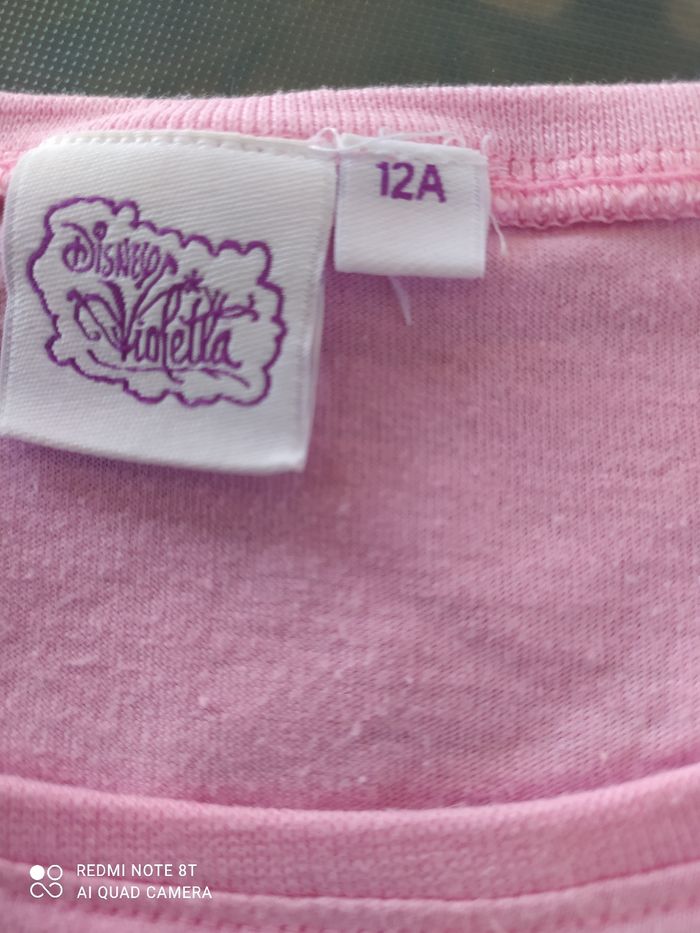 Tee-shirt Violetta 12 ans - photo numéro 3