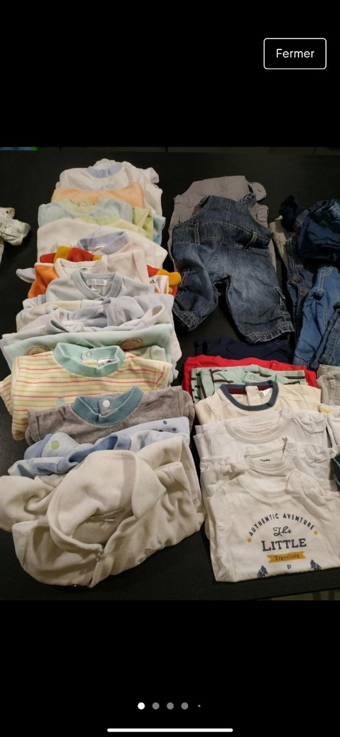 Lot 3 mois garçon hiver - photo numéro 2