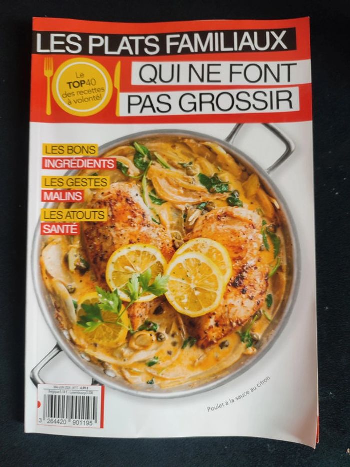 Magazine les plats familiaux qui ne font pas grossir