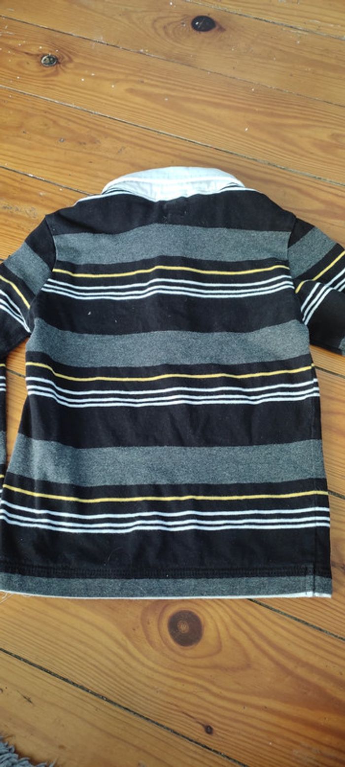 T-shirt manches longues polo Terre de marins 3 ans - photo numéro 2