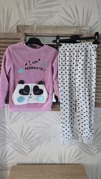 Pyjama panda polaire