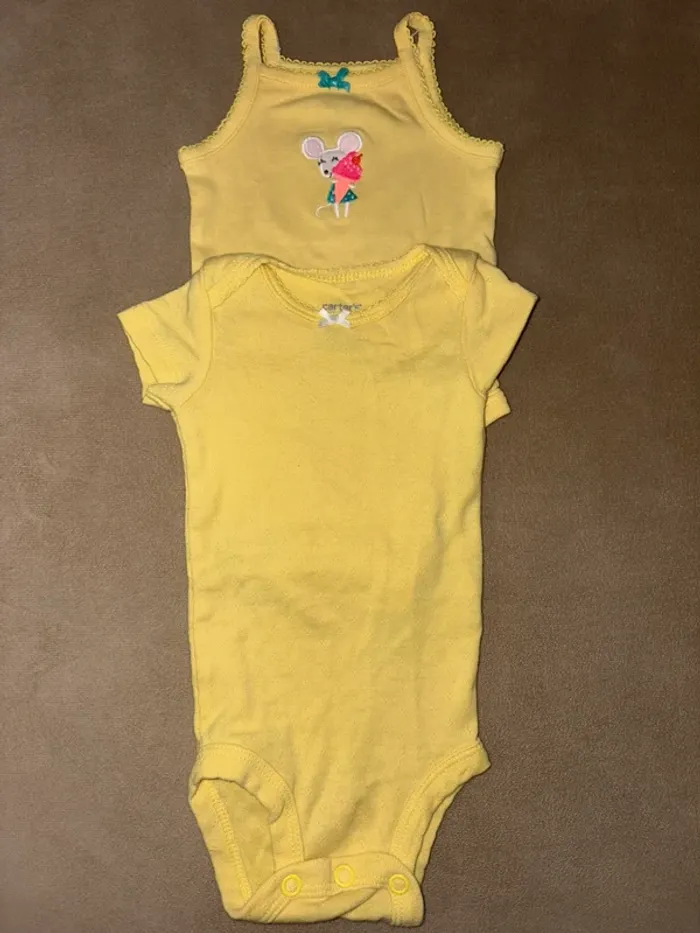 Lot de 2 bodies naissance