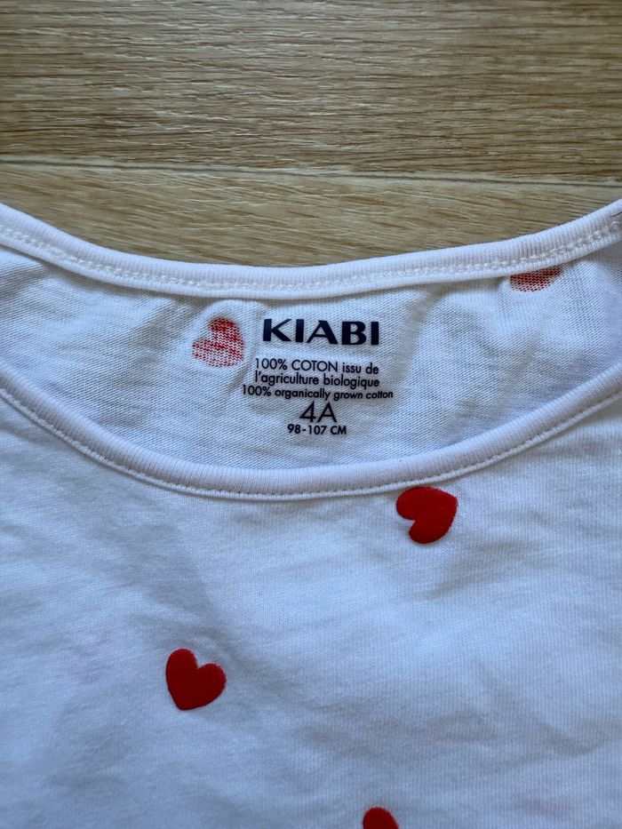 🎀 T-shirt manche longue Kiabi 4 ans - photo numéro 3