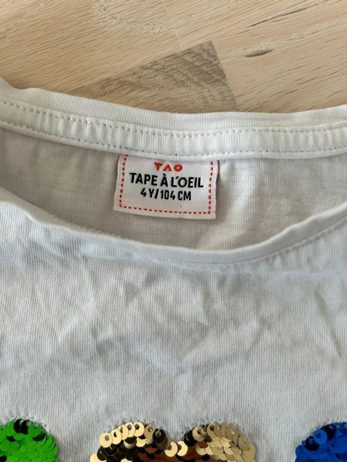 T-shirt coupe du monde 4 ans TAO - photo numéro 3