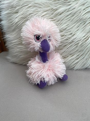Peluche flamant rose