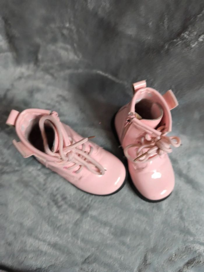 Bottines vernis rose minnie taille 22 - photo numéro 5