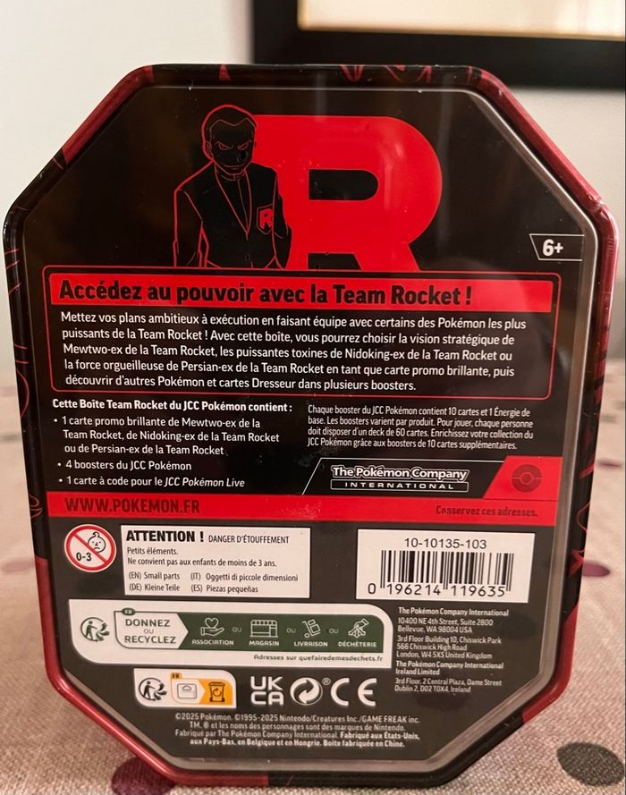 Pokebox Team Rocket EV10 Persian EX Pokémon - photo numéro 2