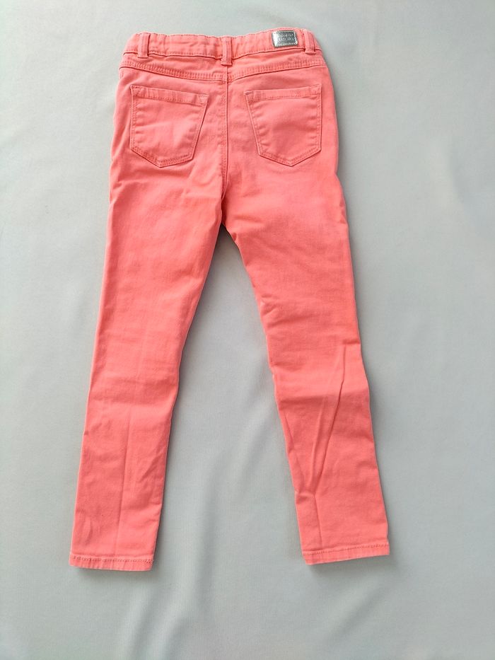 🩷 Jeans slim rose corail - 5 ans - In extenso 🩷 - photo numéro 4
