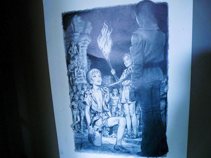 Affiche garçon poster decoration mur graphite tbe - photo numéro 2