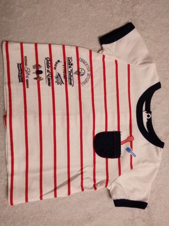 Tee-shirt Sergent Major 3 mois (réf perso C44)(familleac72)