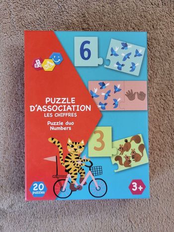 Puzzle d' association Les chiffres