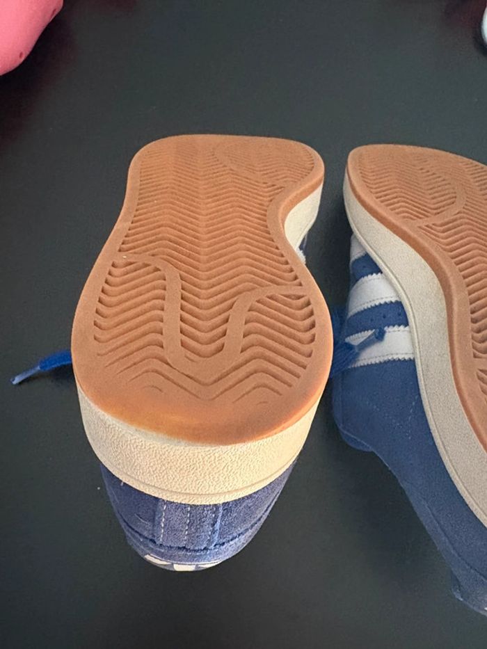 Adidas Campus bleues – T. 40 2/3 – bon état - photo numéro 12