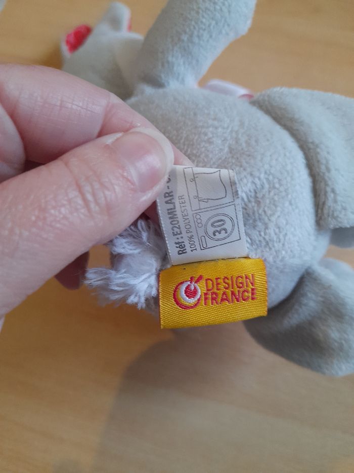 Peluche lapin - photo numéro 3