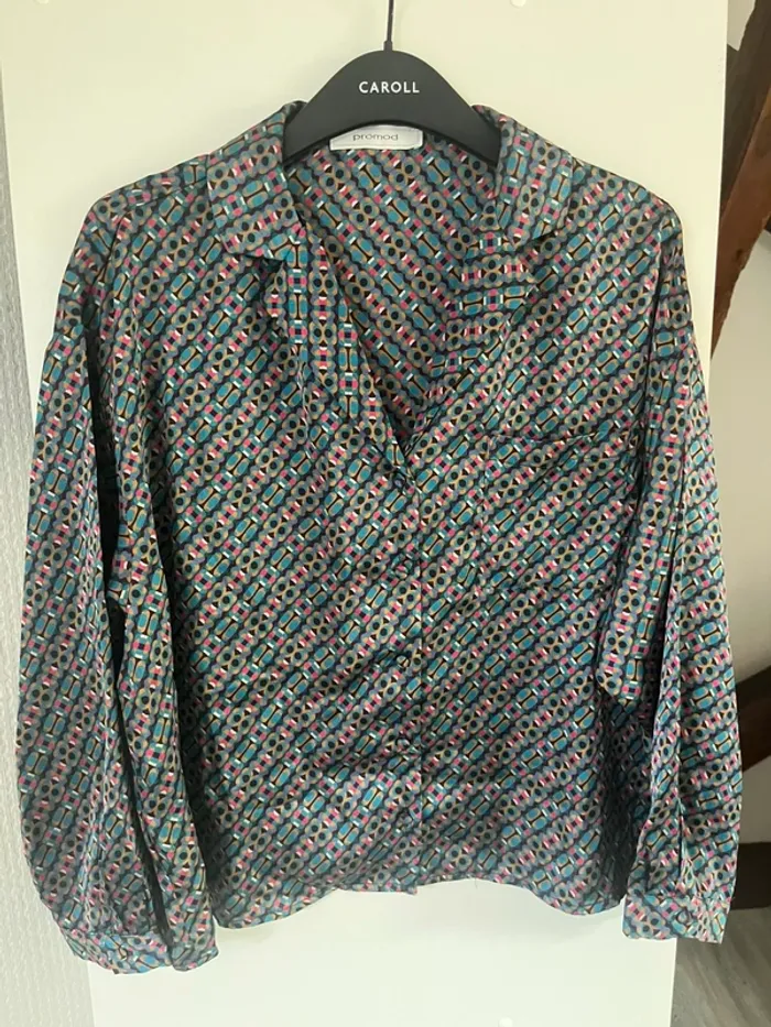 Chemise effet satiné - photo numéro 3