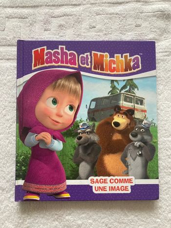 Masha et Michka sage comme une image