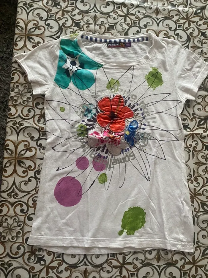 Lot T shirt fille - photo numéro 4