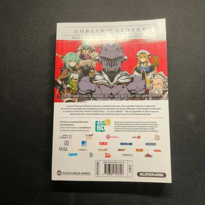 Manga Goblin Slayer Tome 1 - photo numéro 2
