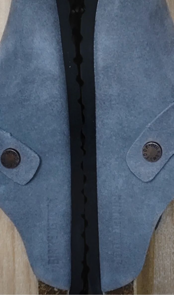 Birkenstock Boston Suède Taupe - Taille 39 - Comme Neuf avec Boîte - photo numéro 3