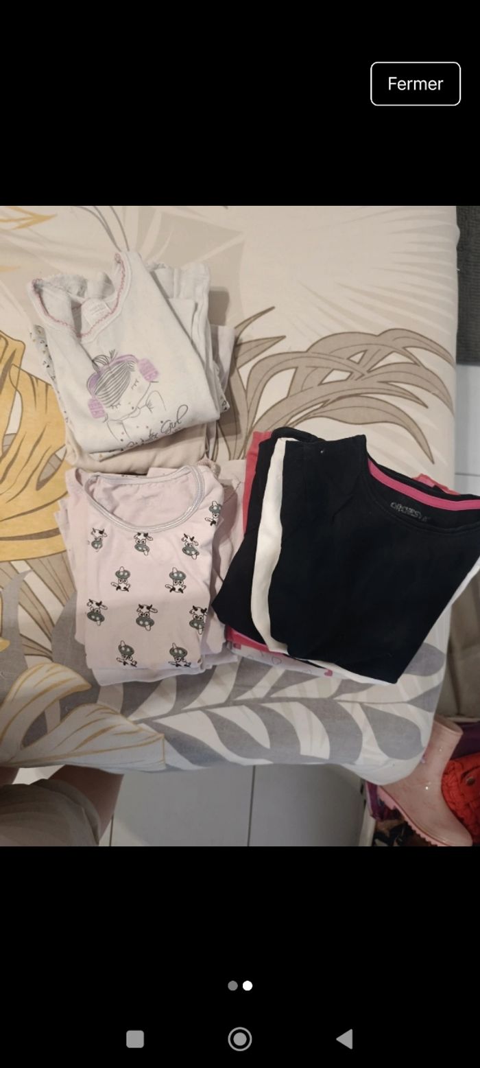 Lot vêtements fille taille 5 ans - photo numéro 2