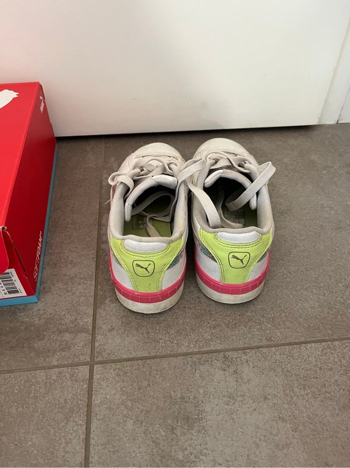 Puma sneakers blanches 37 - photo numéro 4