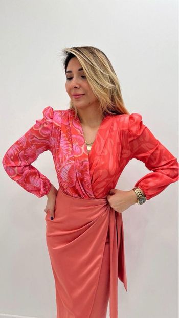 Iiniim Cache Coeur de Danse Femme Manche Longue Col V Veste de Danse