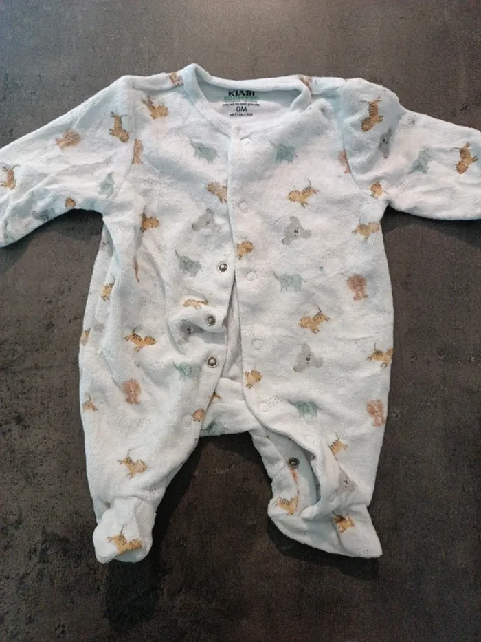 Lot 3 pyjamas naissance - photo numéro 3