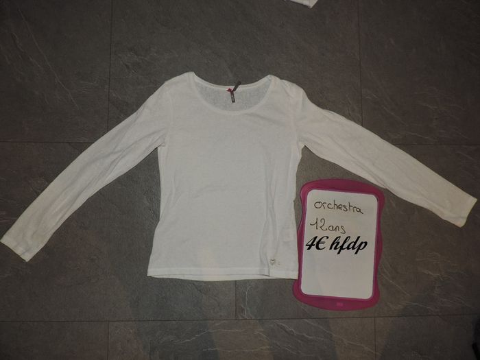 tee shirt orchestra taille 12 ans