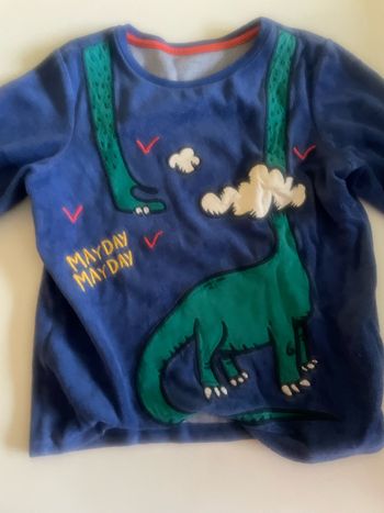 Pyjama en velours 10 ans