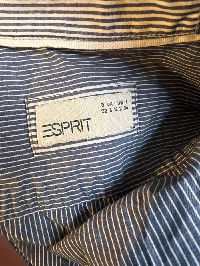 Chemise chic parisienne esprit 100% coton- taille 34 - neuve - photo numéro 3