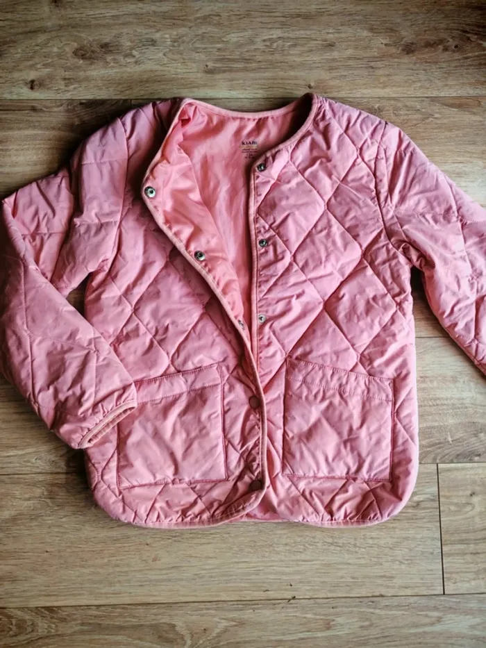Manteau léger kiabi 12 ans fille rose - photo numéro 4