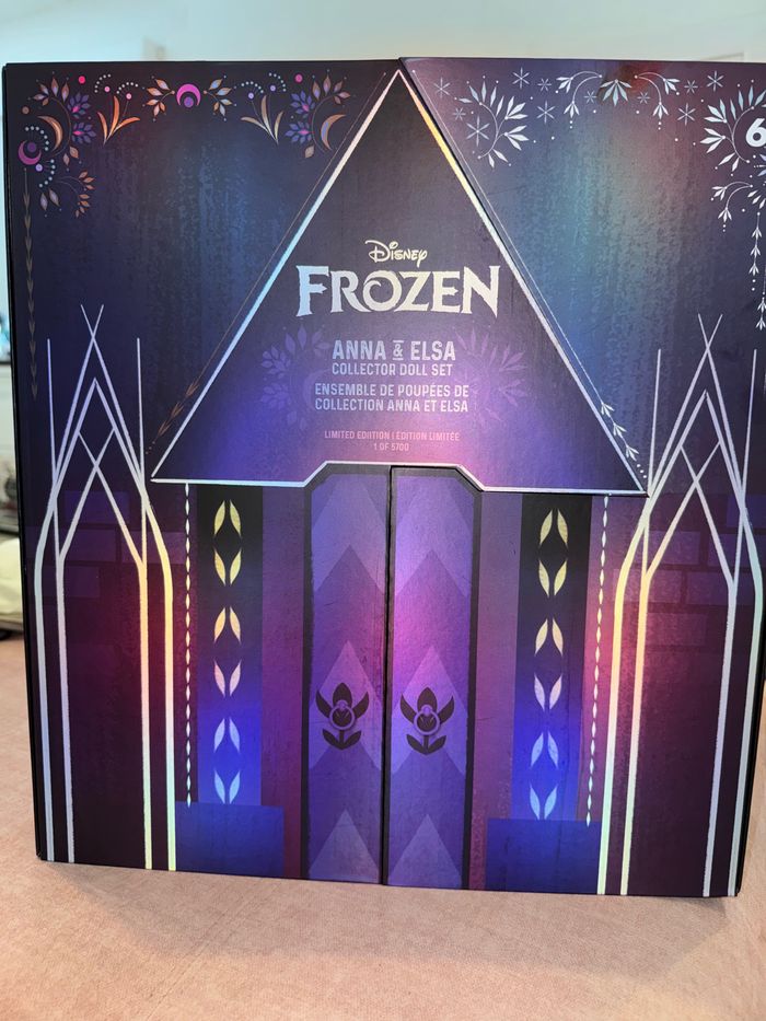 Poupée Elsa Anna Disney de collection - photo numéro 4