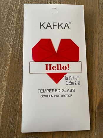 Verre trempé IPhone 7 & 8