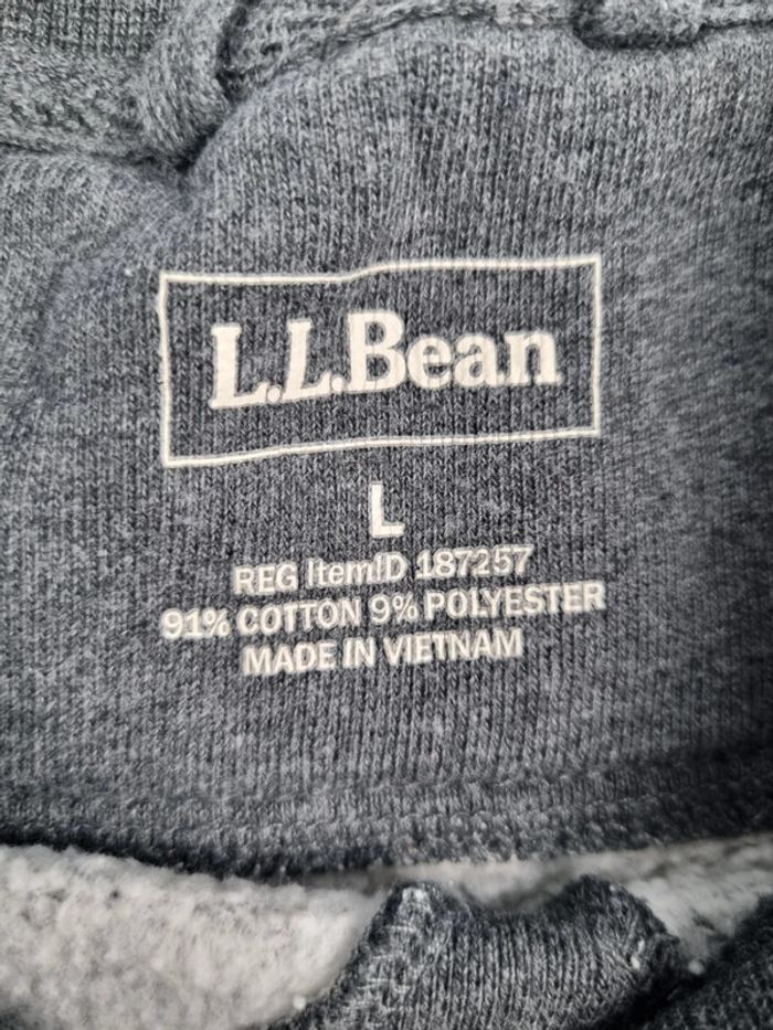 Sweat gris basique L.L. Bean – Taille L Homme (mesures en photos) - photo numéro 5