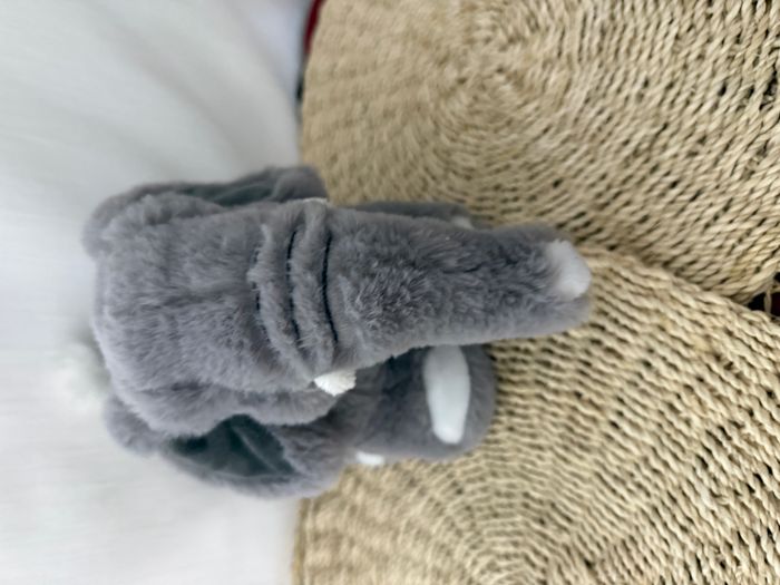 Éléphant gris debout - 24 cm gipsy - photo numéro 2