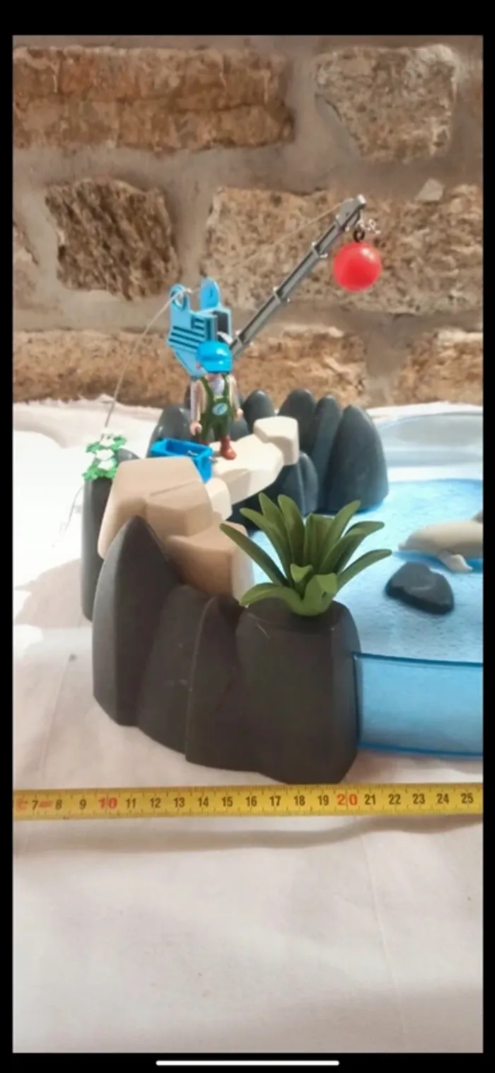 Delphinarium bassin aquatique avec dauphins playmobil - photo numéro 3