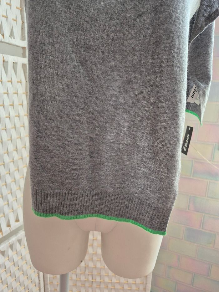 💕Jolie  Écharpe Grise Etam - Douceur Laine et Cachemire - NEUVE💕 - photo numéro 3