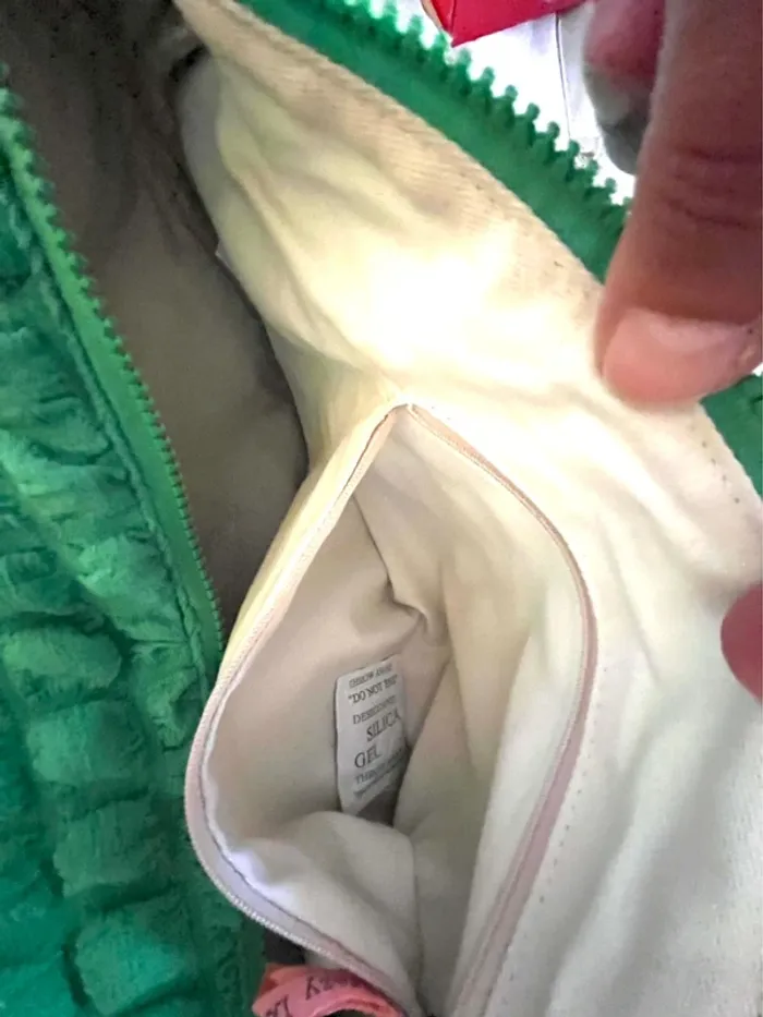 Sac Waffle de Crazy Lou vert pomme - neuf sans étiquette - photo numéro 4