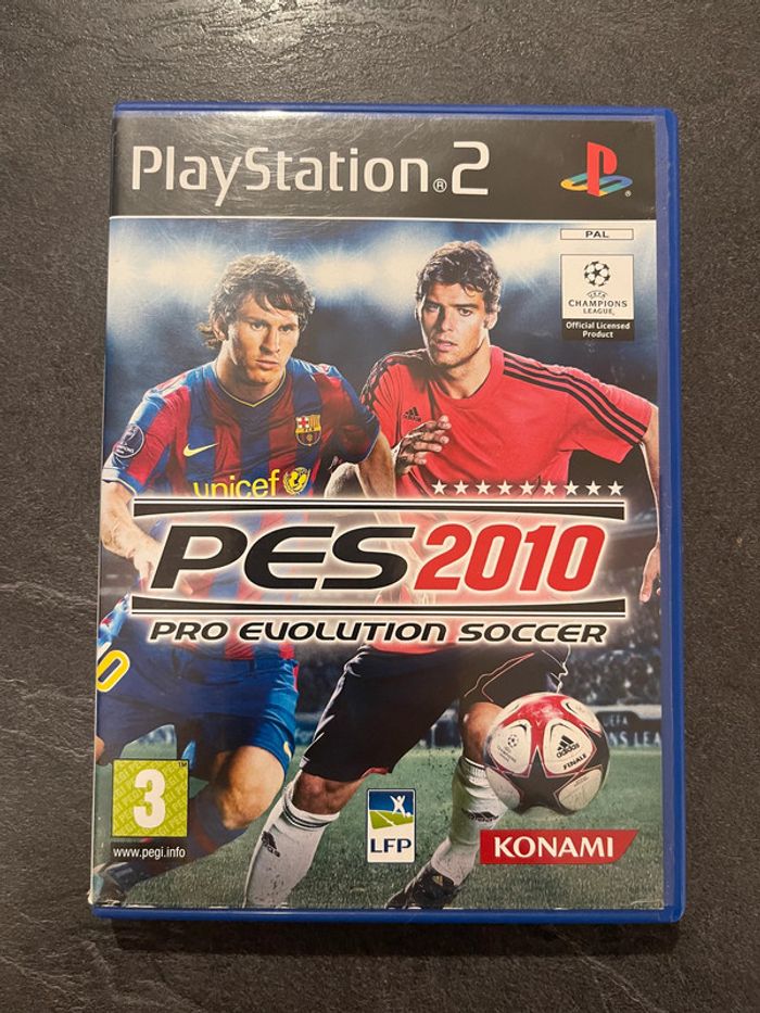 Jeux vidéos PS2 PES 2010 Pro Evolution Soccer 2010