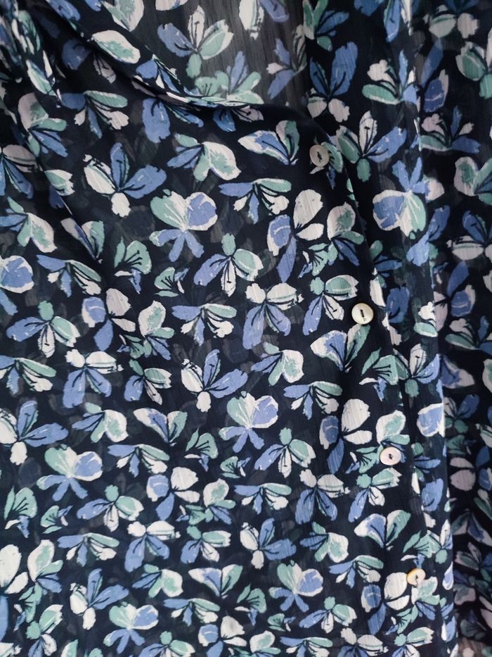 Chemisier Kiabi fleurie - photo numéro 4